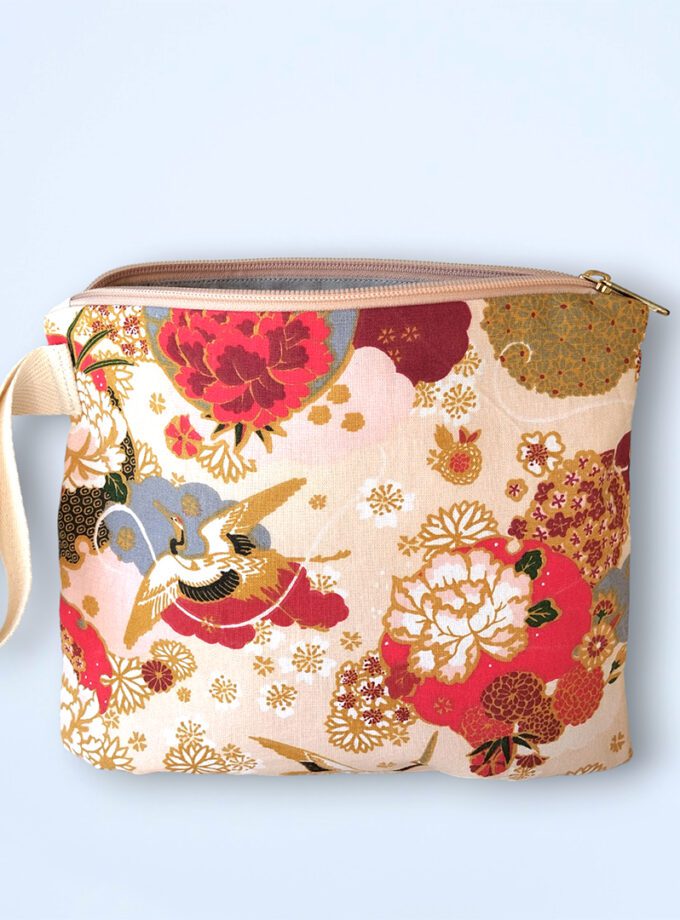 Creative-Stardust-Form-Essence-collection-Japanese-Crane-necessaire-pouch-w-loop