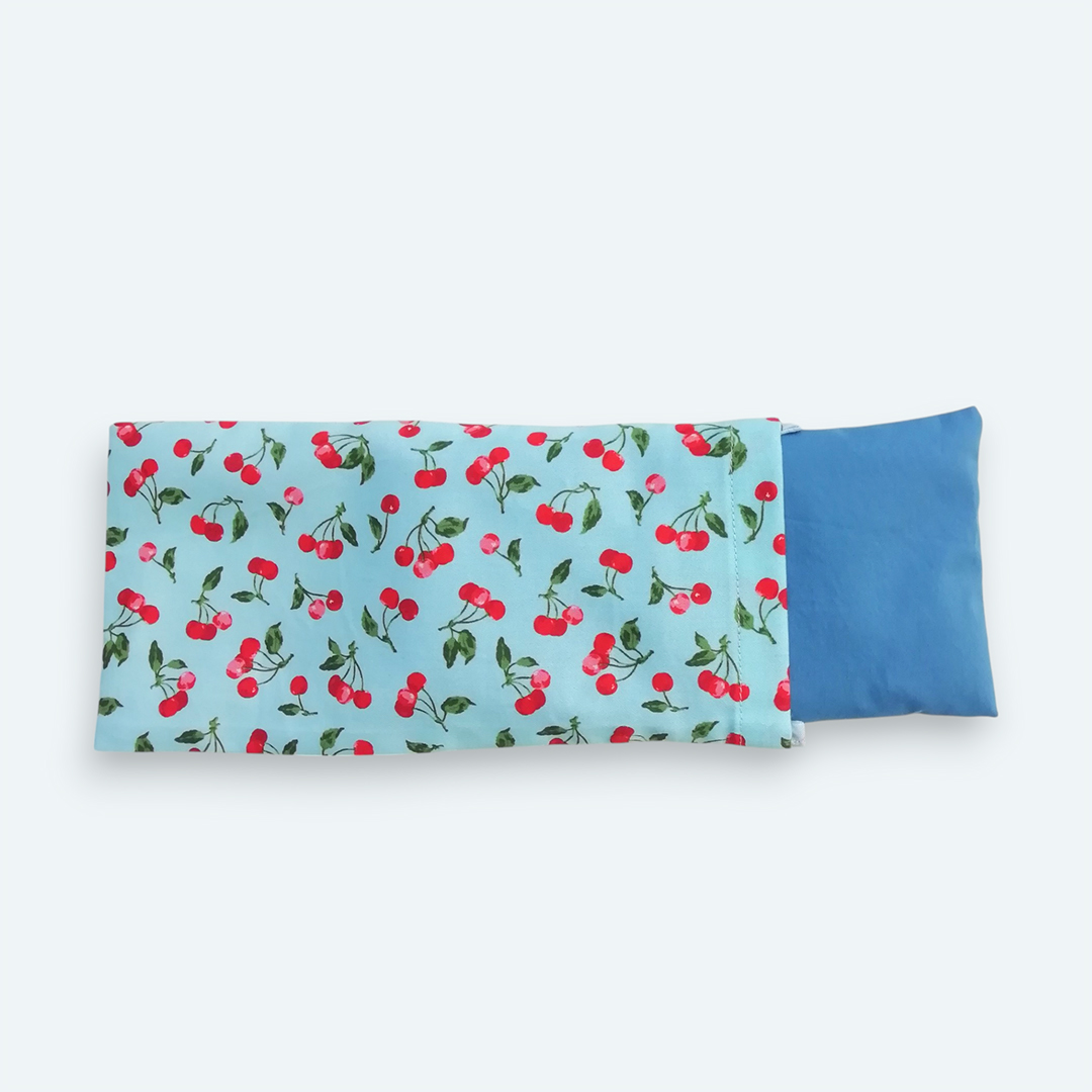 Eye pillow - cherries blue - Image 2